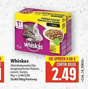 E-Center Whiskas Angebot