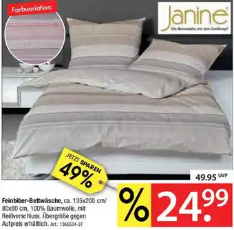 Zurbrüggen Janine Feinbiber-Bettwäsche Angebot