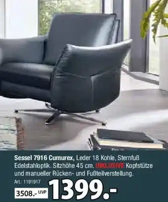 Zurbrüggen Himolla Sessel 7916 Cumurex Angebot