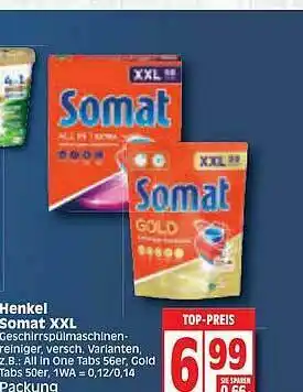 Edeka Henkel Somat XXL Angebot