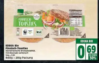 Edeka Edeka Bio Finnisch-toasties Angebot