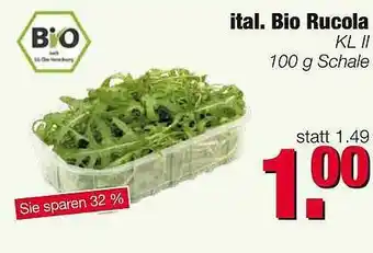 Edeka Scherer Ital. Bio Rucola Angebot