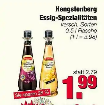 Edeka Scherer Hengstenberg Essig-spezialitäten Angebot