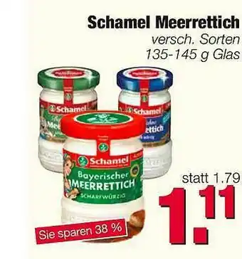 Edeka Scherer Schamel Meerrettich Angebot