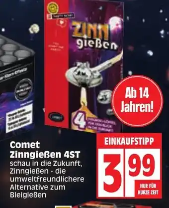 Edeka Comet Zinngießen 4ST Angebot