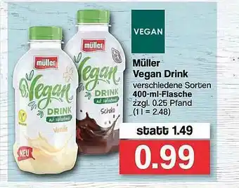 Famila Nord West Müller Vegan Drink Angebot