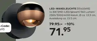 Möbel Buss LED-WANDLEUCHTE Angebot