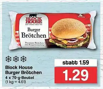 Famila Nord West Block House Burger Brötchen Angebot