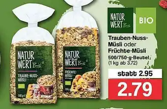 Famila Nord West Trauben-nuss-müsli Oder Früchte-müsli Angebot