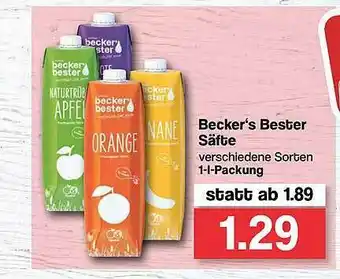 Famila Nord West Becker's Bester Säfte Angebot