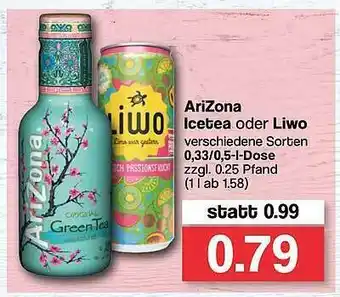 Famila Nord West Arizona Icetea Oder Liwo Angebot