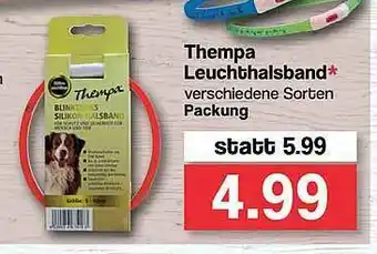 Famila Nord West Thempa Leuchthalsband Angebot