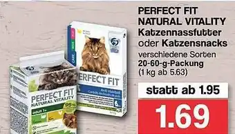 Famila Nord West Perfect Fit Natural Vitality Katzennassfutter Oder Katzensnacks Angebot