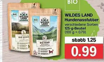 Famila Nord West Wildes Land Hundenassfutter Angebot