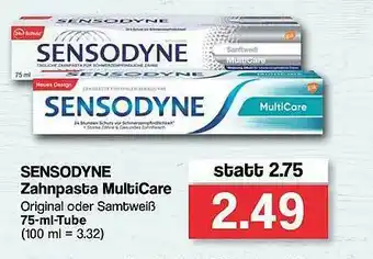 Famila Nord West Sensodyne Zahnpasta Multicare Angebot