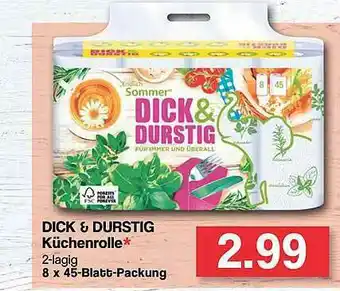 Famila Nord West Dick & Durstig Küchenrolle Angebot