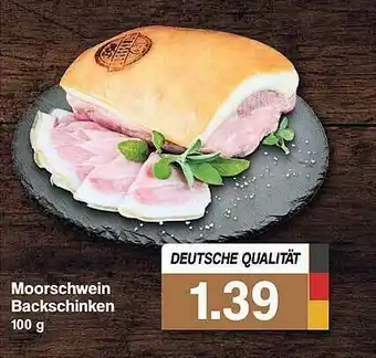 Famila Nord West Moorschwein Backschinken Angebot