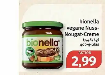 Feneberg Bionella Vegane Nuss- Nougat-creme Angebot