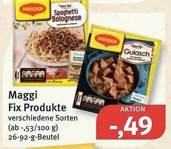 Feneberg Maggi Fix Produkte Angebot