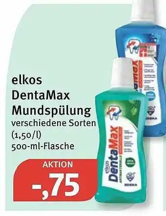 Feneberg Elkos Dentamax Mundspülung Angebot