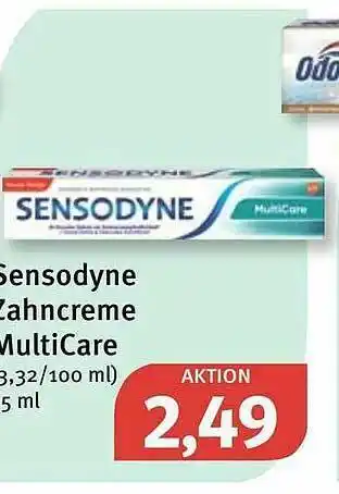 Feneberg Sensodyne Zahncreme Multicare Angebot