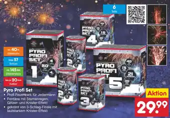 Netto Marken-Discount Pyro Profi Set Angebot