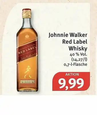 Feneberg Johnnie Walker Red Label Whisky Angebot