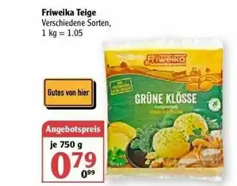 Globus Friweika Teige Angebot