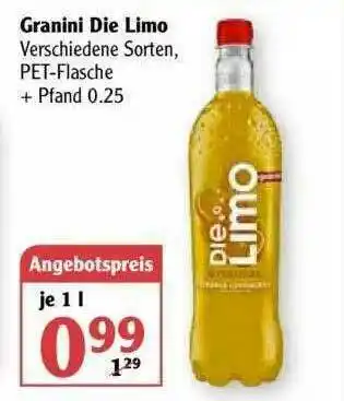 Globus Granini Die Limo Angebot