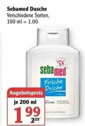 Globus Sebamed Dusche Angebot