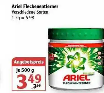 Globus Ariel Fleckenentferner Angebot