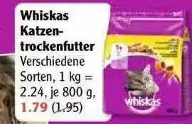 Globus Whiskas Katzen-trockenfutter Angebot