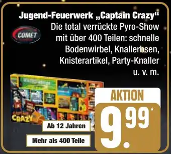 Edeka Frischemarkt COMET Jugend-Feuerwerk ,,Captain Crazy" Angebot