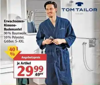 Globus Erwachsenen-kimono-bademantel Angebot