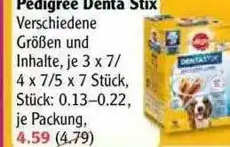 Globus Pedigree Denta Stix Angebot