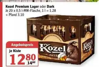 Globus Kozel Premium Lager Oder Dark Angebot