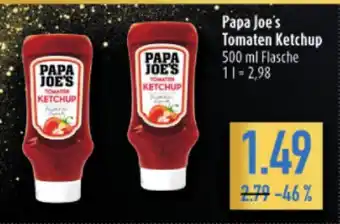 diska Papa Joe's Tomaten Ketchup 500 ml Angebot