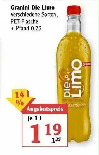 Globus Granini Die Limo Angebot