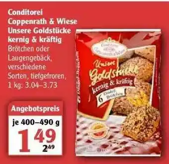 Globus Conditorel Coppenrath & Wiese Unsere Goldstücke Kerning & Kräftig Angebot