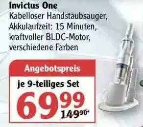 Globus Invictus One Angebot