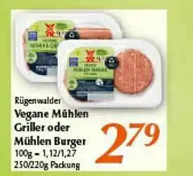 inkoop Rügenwalder Vegane Mühlen Griller Oder Mühlen Burger Angebot