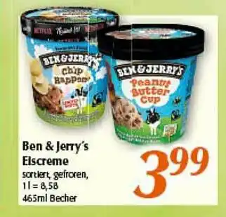 inkoop Ben & Jerry's Elscreme Angebot