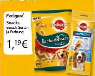 inkoop Pedigree Snacks Angebot