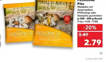 Kaufland Pilz Krnone Pilze Angebot