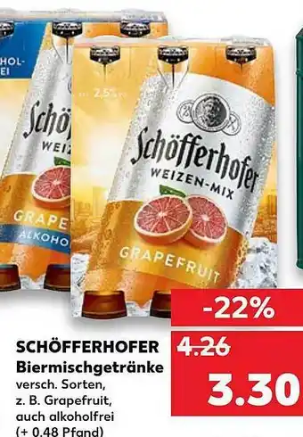 Kaufland Schöfferhofer Biermischgetränke Angebot