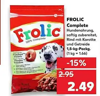 Kaufland Frolic Complete Angebot