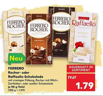 Kaufland Neu Ferrero Rocher-oder Raffaello-schokolade Angebot