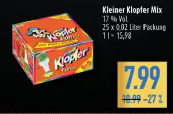 diska Kleiner Klopfer Mix 17 % Vol. 25 x 0,02 L Angebot