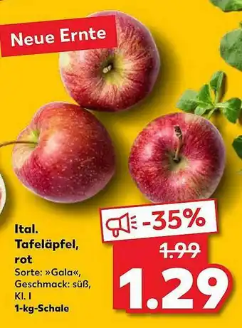 Kaufland Tafeläpfel Rot Angebot