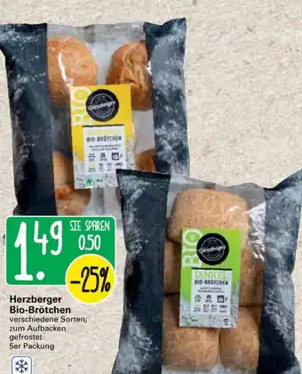 WEZ Herzberger Bio Brötchen Angebot